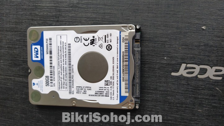 WD Blue 500GB Laptop Hard Drive